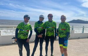 Belle performance du Cyclo Club de Cannes lors du GFNY 2025 .   