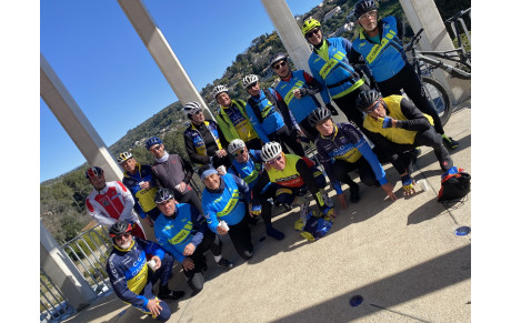 Le Cyclo Club de Cannes était bien représenté à la Concentration UFOLEP de BIOT .